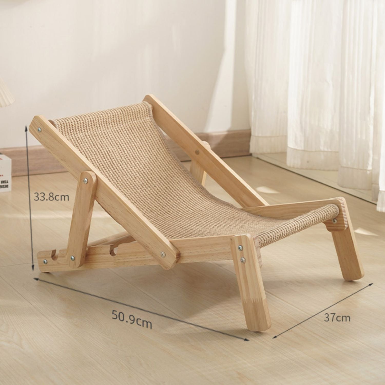 massief houten kattenbed eenstijlvol plekje voor je kat